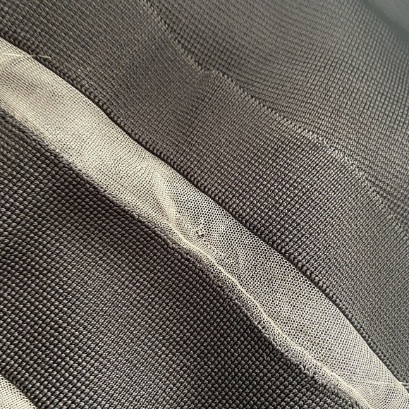 Alexander Wang X H&M NWOT Perforated Sheer Mesh Panel Black Dress S Italy Made - Picture 16 of 16